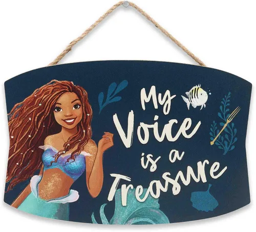 Miniatura 9 de Disney Wish Friends Are Magical - Decoración de pared de madera colgante – Adorable letrero de deseos para dormitorio de niños o sala de juegos Aqua