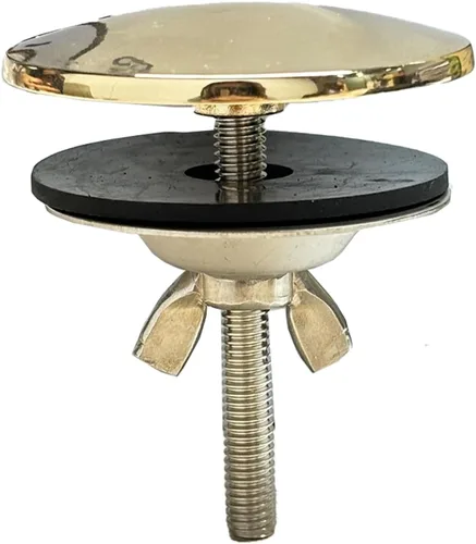 Cubierta del agujero del fregadero de la cocina de 2 pulgadas, Cubierta del agujero del grifo del acero inoxidable dorado, Cubierta del tapón de la