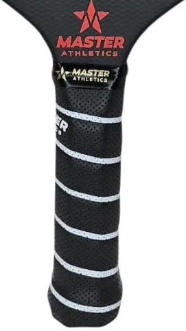 Miniatura 5 de Master Athletics MPro - Pala de tenis con plataforma ovalada (negro/rojo)