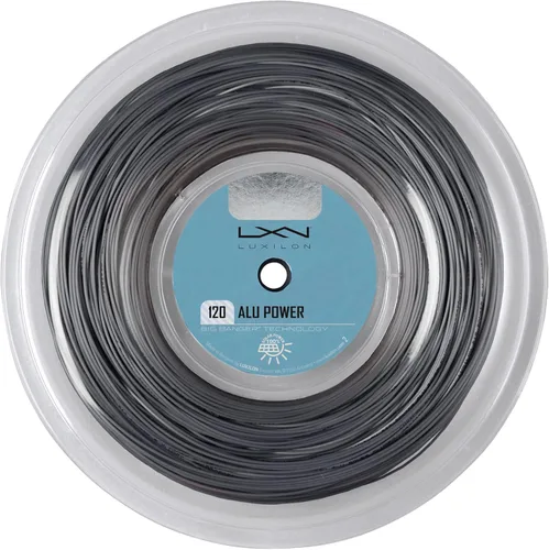 Luxilon Cuerda de tenis ALU Power - Set y carrete Plateado