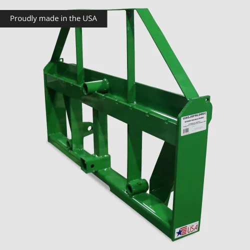 Miniatura 6 de Titan Attachments UA - Accesorio para marco de horquilla de palet, compatible con John Deere Global Euro Tractor, nominal 4,500 libras