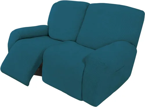 Miniatura 74 de Easy-Going - Funda elástica para sofá reclinable y sofá cama, 6 piezas, protector de muebles, suave, parte inferior elástica, tela jacquard