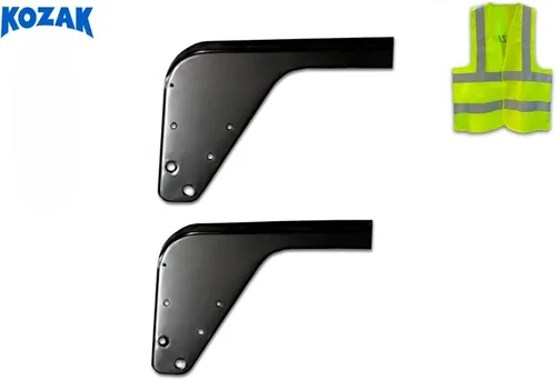 Miniatura 2 de KOZAK Juego de soportes de carenado para extensión de carenado inferior de cabina (lado izquierdo del conductor) compatible con Kenworth T680 Next