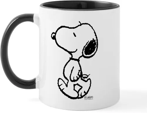 Miniatura 19 de CafePress Springtime Snoopy - Taza de café de cerámica, taza de té, 11 onzas