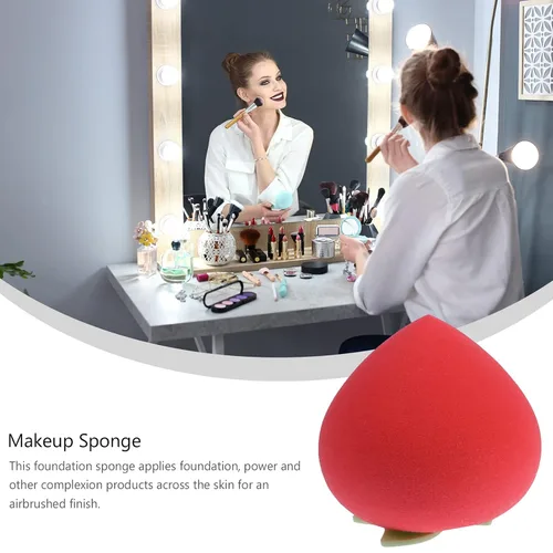 Miniatura 5 de Uonlytech Esponja de belleza de frutas, almohadillas de algodón para maquillaje facial, kit de maquillaje de cara, base de maquillaje en polvo