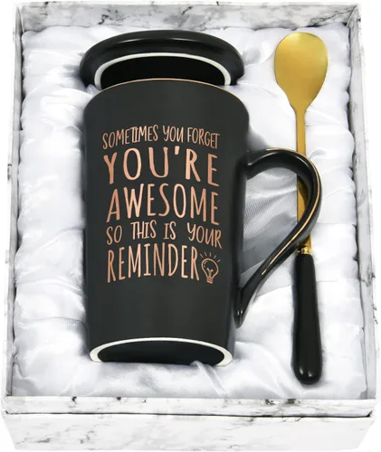 Maustic Regalos de cumpleaños para hombres y mujeres, tazas de café para hombres, regalos de cumpleaños para mejores amigos, regalo de