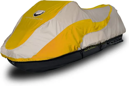 Miniatura 13 de EliteShield Funda para Jet Ski Remolcable, Cubierta PWC de Poliéster 600D Teñido en Solución de Grado Marino Resistente e Impermeable, Se Adapta