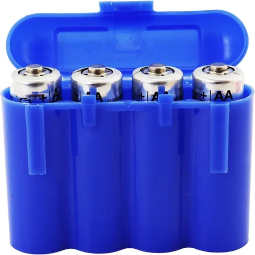 Miniatura 5 de 2 azul AA AAA batería batería de almacenamiento de plástico caja titular de la caja de los E.e.u.u
