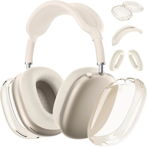 Miniatura 14 de Funda para AirPods Max, funda antiarañazos, funda para orejeras, cubierta para auriculares o diadema para AirPods Max. TPU suave y silicona 3