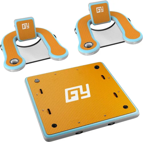 Miniatura 13 de Flotadores inflables para piscina para adultos, barra flotante inflable, portavasos integrado, espuma suave de EVA de 0.472 in, espacio