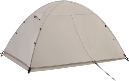 Miniatura 14 de Tienda de campaña domo ultraligera de doble capa impermeable para 2/4 personas de 4 estaciones para mochileros – Configuración fácil,