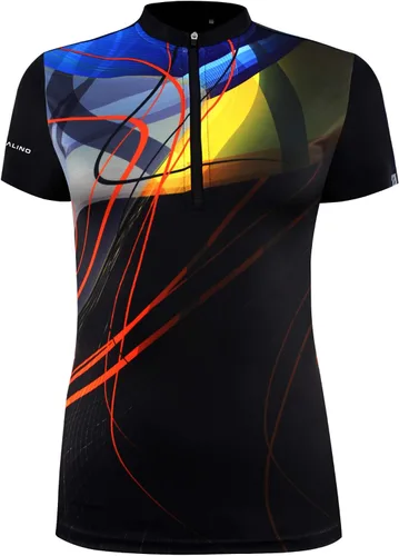 Miniatura 3 de SAVALINO Camiseta estampada con sublimación para mujer material que absorbe el sudor y se seca rápidamente talla S-5XL