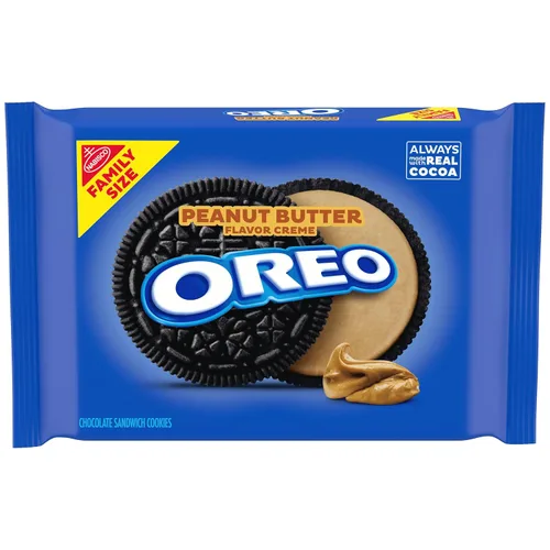 Miniatura 33 de Galletas OREO Minis tipo sándwich doradas, 12 bolsas de 3 oz