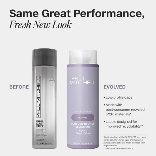 Miniatura 2 de Paul Mitchell Forever Blonde Shampoo, Repairs + Deeply Hydrates, Ideal For Bleached + Lightened Hair