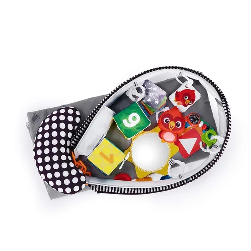 Miniatura 4 de Baby Einstein Sensory Play Space - Tapete de gimnasio y juego para recién nacidos a niños pequeños, edades recién nacidos +