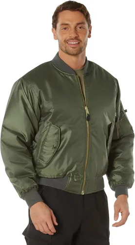 Miniatura 7 de Rothco MA-1 Flight Jacket Iconic Bomber Style Cold Weather Coat Windbreaker