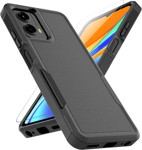 Miniatura 23 de Funda para Moto G 5G 2023 / Moto G Power 5G 2023: funda protectora de doble capa de servicio pesado resistente para teléfono celular a prueba
