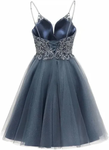 Miniatura 4 de Vestidos de tul para fiesta de graduación 2023, mini vestido de cóctel para adolescentes