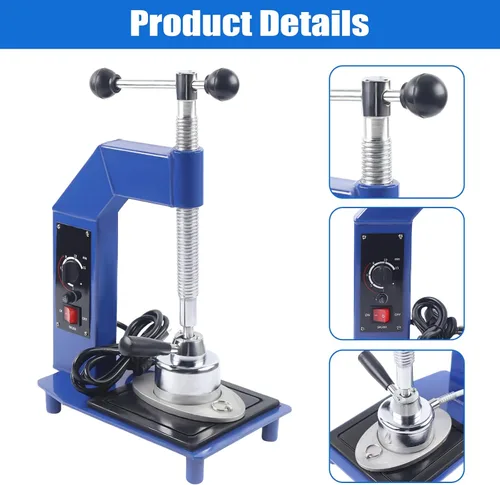 Miniatura 2 de Herramienta de Reparación de Banda de Rodadura y Paredes Laterales de Neumáticos Auto Vulcanizante 110V, Máquina de Reparación por Calentamiento