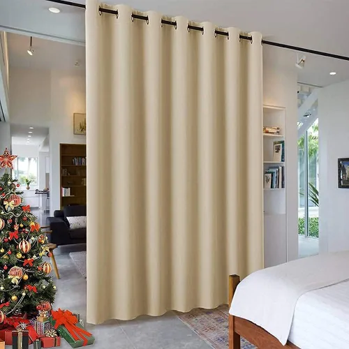 Miniatura 3 de RYB HOME Cortina divisora de pared y cortinas de patio al aire libre, parte superior desmontable