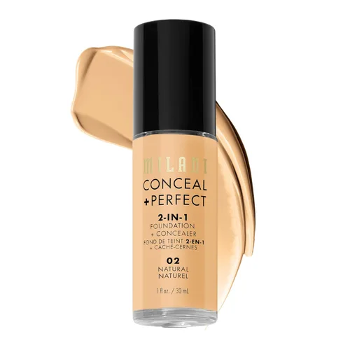 Miniatura 28 de Milani Conceal + Perfect Base + Corrector 2 en 1 para una Tez Impecable, Corrector para Debajo de los Ojos, Cubre Enrojecimiento e Imperfecciones