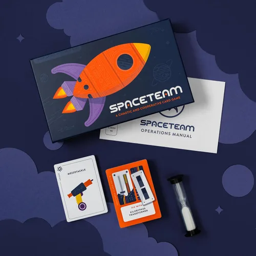 Miniatura 2 de Spaceteam: Juego de cartas con un ritmo rápido, cooperativo, ruidoso