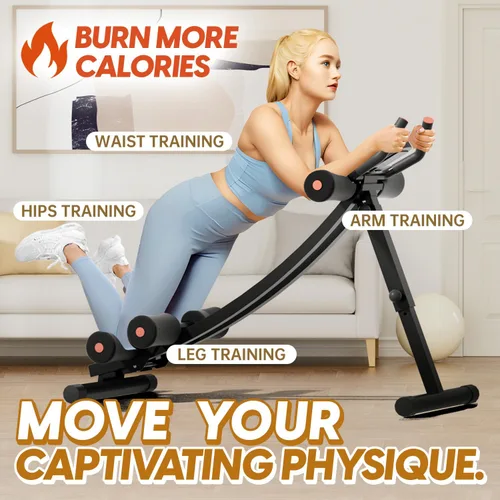 Miniatura 7 de Ab machine, AB trainer machine,workout equipment for Home Gym Strength Training, Ab workout equipment, AB machine for stomach workout, Foldable