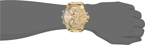 Miniatura 3 de Diesel Mr Daddy 2.0 Reloj cronógrafo de acero inoxidable de cuarzo, color Tono dorado (modelo DZ7399)