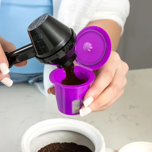 Miniatura 4 de Perfect Pod Cafe Flow 1-Stream - Filtro de cápsulas de café reutilizable – Cápsula K Cup recargable compatible con Keurig K-Mini Plus K-Duo