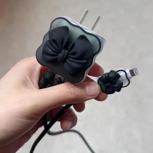 Miniatura 5 de Protector de Cable DIY Ahorra-Cables del Cargador, Cable de Datos 5 en 1 18W/20W Estuche Cargador USB-C Protector de Línea de Cable Compatible