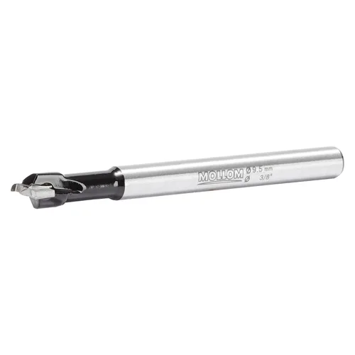 Miniatura 60 de Mollom Broca Forstner de 1/4" (6.3 mm) para carpintería precisa con un grosor de carburo YG8 duradero de 0.063 in, esta herramienta de corte
