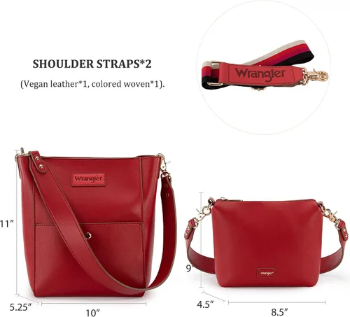 Miniatura 6 de Wrangler Bolsos de hombro para mujer con correa de guitarra