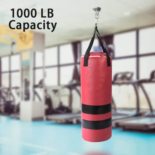 Miniatura 5 de Perchas de columpio resistentes para juegos de madera, capacidad de 2000 libras, colgador de hamaca giratorio de acero inoxidable 360, accesorios