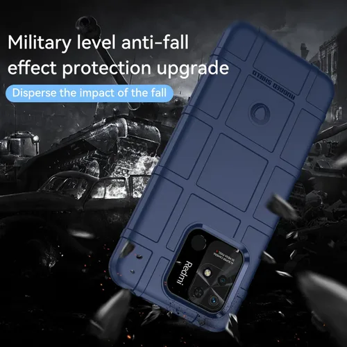 Miniatura 7 de CCSmall Funda para Xiaomi Redmi 10A, resistente a prueba de golpes Absorción Resistente a los Impactos Funda protectora para teléfono Bumper