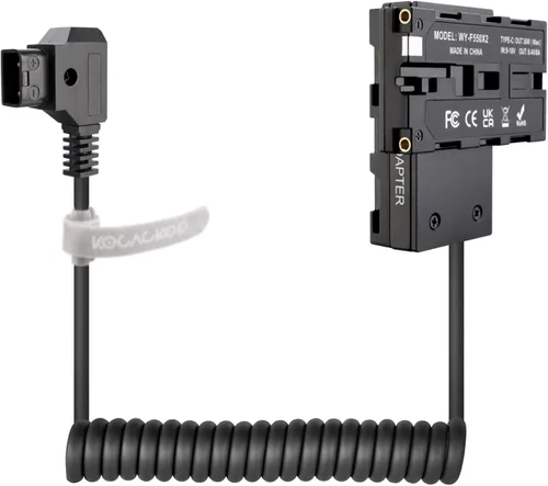 Miniatura 8 de D-Tap Ptap a doble cara NP-F550/970/570/770 Adaptador de corriente de batería ficticia (estructura cruzada) para monitor de campo, transmisión