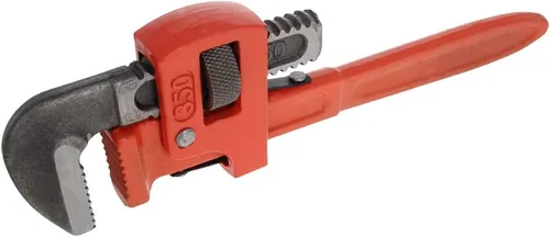 Miniatura 3 de Utoolmart Llave de tubería recta de alta resistencia, llave de fontanería recta de 14 pulgadas, llave inglesa de alta resistencia, color rojo, 1