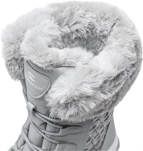 Miniatura 3 de HOBIBEAR - Botas de nieve de invierno para mujer