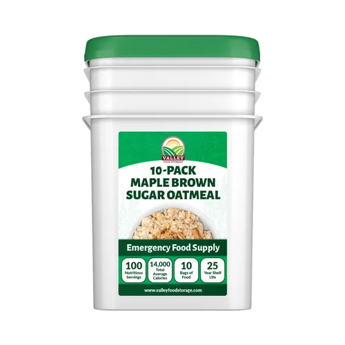 Miniatura 35 de Kit de suministro de alimentos a largo plazo de 180 días 2,100 porciones, +75g de proteína diaria y +1,800 calorías por día Alimentos