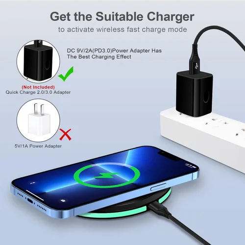 Miniatura 2 de Cargador inalámbrico de carga rápida para Samsung Galaxy S26 Ultra S26 S25 S24 FE S23 Z Flip 7 6,15 W cargador inalámbrico Mat Android Phone Station