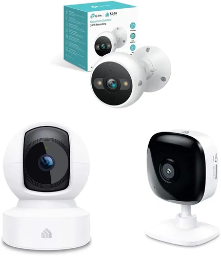 Miniatura 7 de Kasa Smart Cámara de seguridad Kasa 4MP 2K para exteriores con cable y D cámara de seguridad Pan/Tilt, sensor Starlight, 1080p HD Dog Camera 2.4GHz