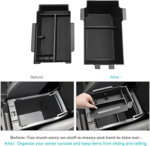 Miniatura 2 de CDEFG Bandeja organizadora de consola central Crosstrek 2024 2025 2026 para Subaru Crosstrek Hybrid Impreza 2024 2025 2026, accesorios para consola