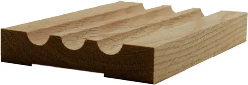 Miniatura 5 de EWCA46 Estriado 3-1/2" Ancho x 3/4" Carcasa Sin Terminar, Cereza, 42