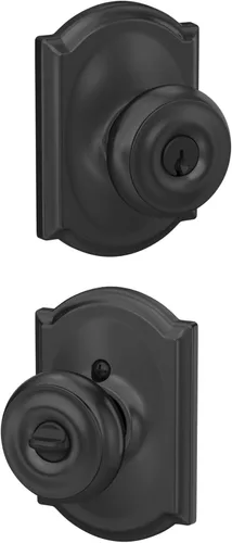 Miniatura 17 de SCHLAGE Lock Company F10GEO625ADD Colección Addison SCHLAGE - Pomo de paso, cromo brillante Cromado brillante