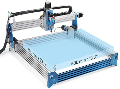 Miniatura 2 de Genmitsu Kit de accesorios mejorados de extensión de eje XY de 24 x 24 pulgadas (23.622 x 23.622 in) para máquina enrutadora CNC PROVerXL 4030 V1