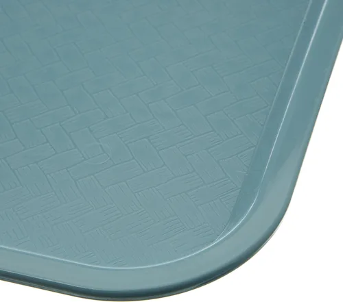 Miniatura 3 de Carlisle FoodService Products Bandeja de plástico, 12 x 16 pulgadas Azul pizarra Paquete de 2 Café Comida rápida
