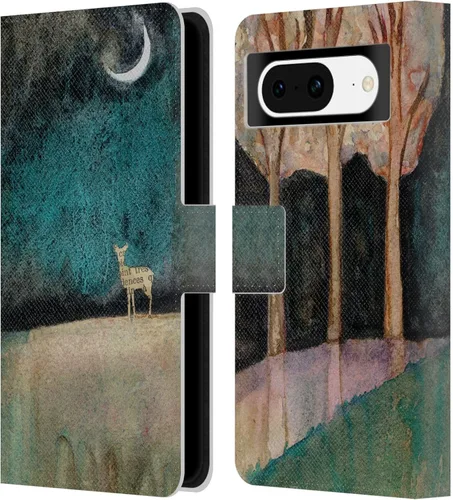 Miniatura 16 de Head Case Designs Officially Licensed Wyanne Half Light Nature 2 Leather Wallet Case Compatible with Google Pixel 8