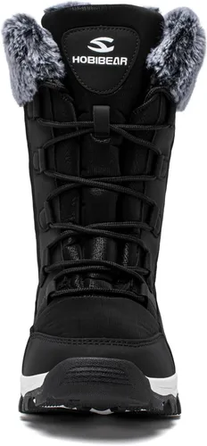 Miniatura 4 de HOBIBEAR - Botas de nieve de invierno para mujer