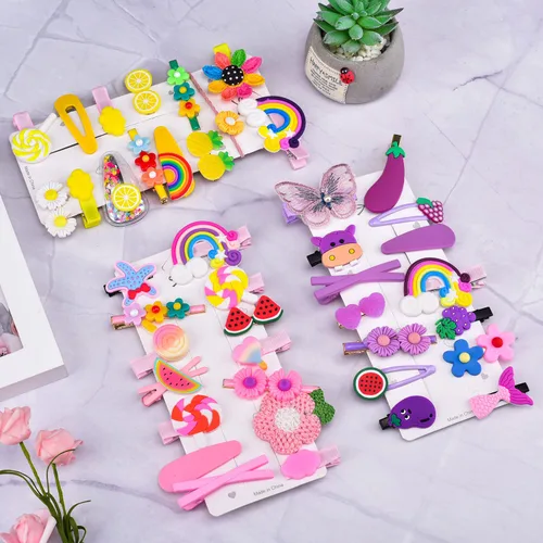 Miniatura 2 de 42 pinzas para el pelo de bebé, pasadores para niñas, accesorios para el cabello para niñas pequeñas, pinzas para el cabello para niños, pinzas