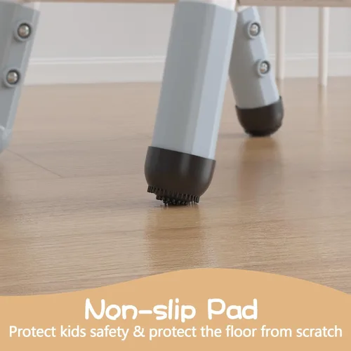 Miniatura 3 de GAOMON Silla para Niños, Silla Infantil Ajustable en 3 Niveles de Altura, Sillas de Plástico para Niños y Niñas de 2 a 6 Años, Adecuada para Uso
