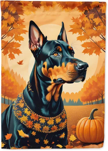 Miniatura 38 de Caroline's Treasures DAC1001GF Affenpinscher - Bandera decorativa para jardín de otoño, decoración para patio exterior, patio, parterres